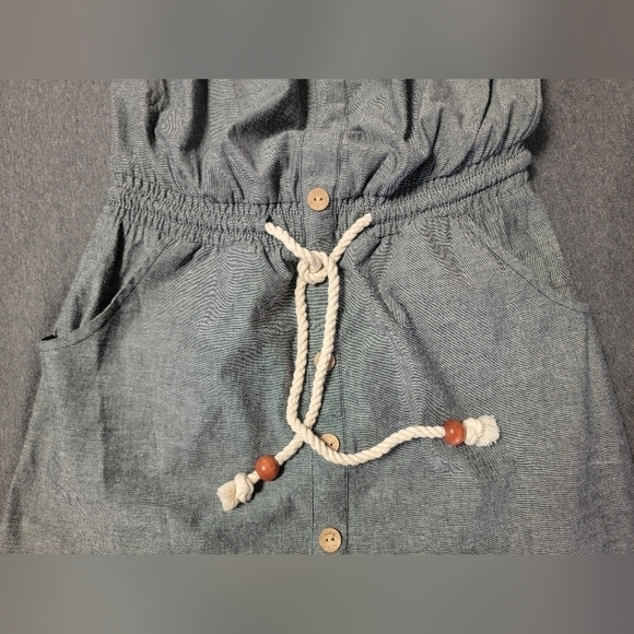 Derek Hearts Button detail tie waist dress - Picture 4 of 5